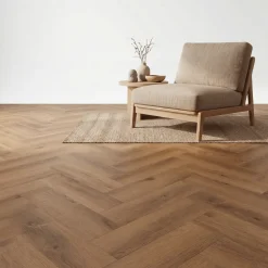 Avenza Essence Visgraat Dark Oak Klik Pvc