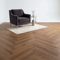 Avenza Essence Visgraat Dark Oak Klik Pvc