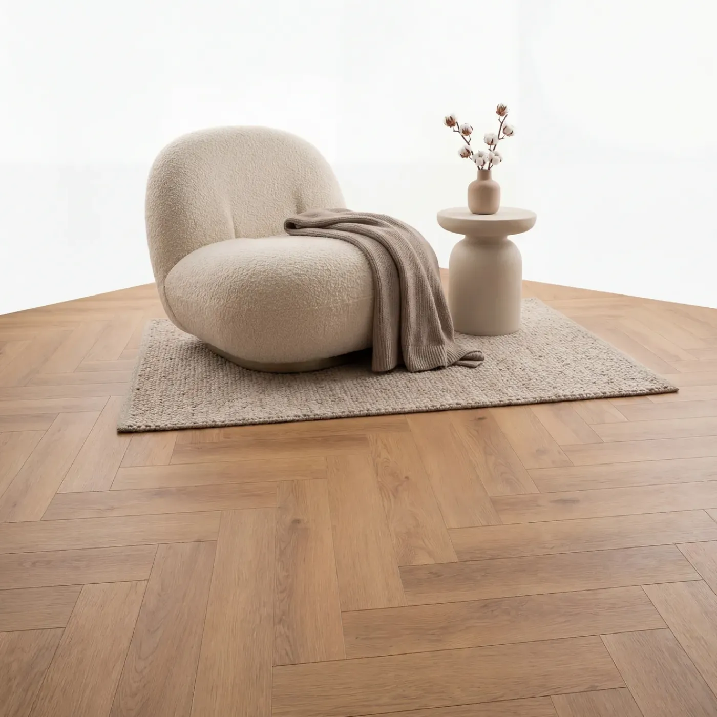 yarenza Avenza Essence Visgraat Natural Oak Klik Pvc