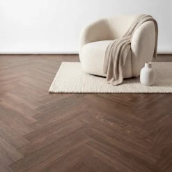Avenza Reverie Visgraat Dark Oak Klik Pvc