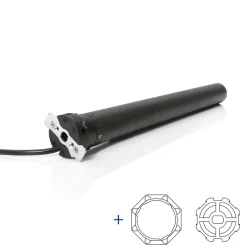 Avosdim – Bekabelde Rolluikmotor – Diam.45 Mm – 10 Nm – Met Adapters Voor Octo 60 As