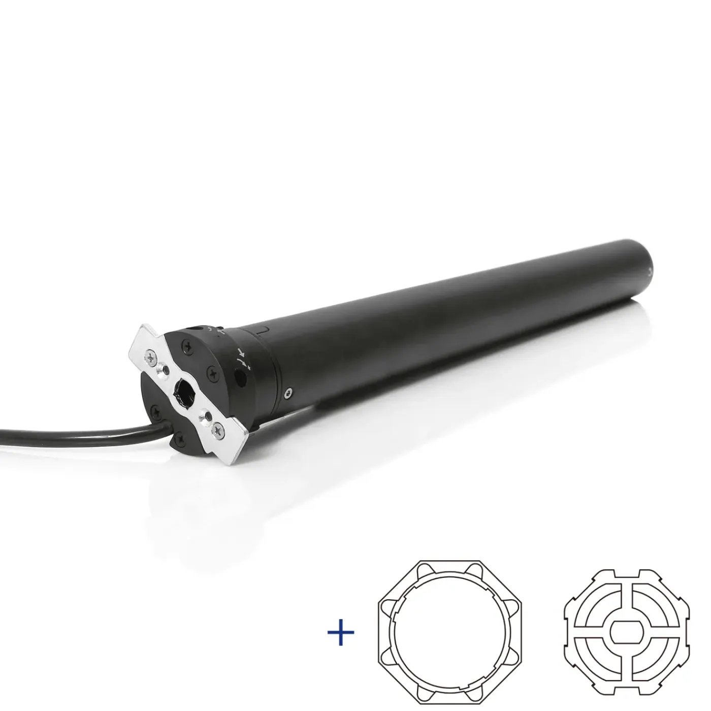 AVOSDIM – Bekabelde Rolluikmotor – Diam.45 Mm – 20 Nm – Met Adapters Voor Octo 60 As