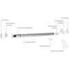 Avosdim Rolgordijnmotoriseringspakket - Diam.40 - 120cm