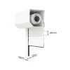 Avosdim Rolluik Elektrisch Bedraad Somfy Aluminium Wit B80 X H100 Cm Inkortbaar