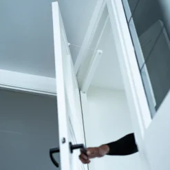 Axa - Automatische Deurdranger - 3900 - Wit - Binnendeuren - Incl. Sluitplaat