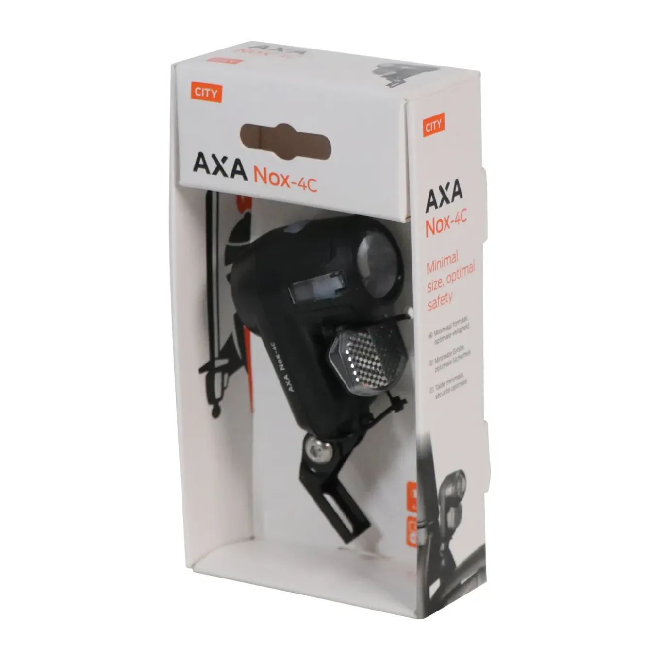 AXA Koplamp Nox City 4 Lux Batterij