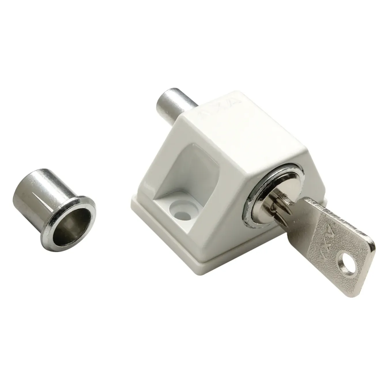 Axa - Oplegslot - Model 3011 - Wit - Ex Uitvoering