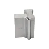 AXA veiligheidsdeurstrip aluminium M3 buitendraaiend 5-9mm