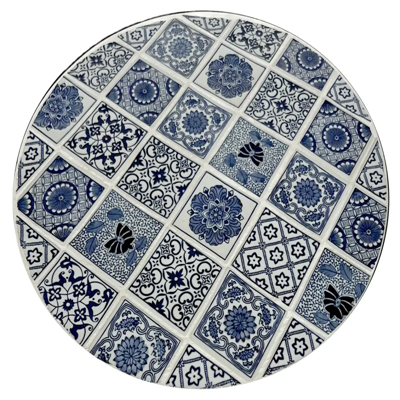 AXI Amélie Bistroset Met Tafel En 2 Stoelen - Delfts Blauw Mozaïek