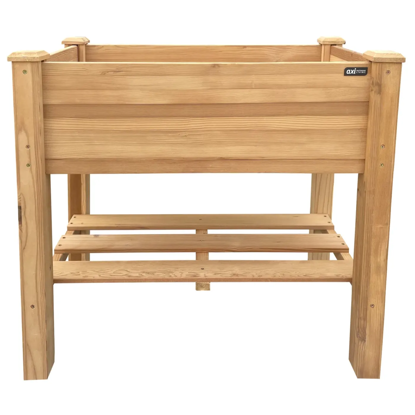 AXI Ari Kweektafel - Hout - Verhoogde Plantenbak Met Opbergplank