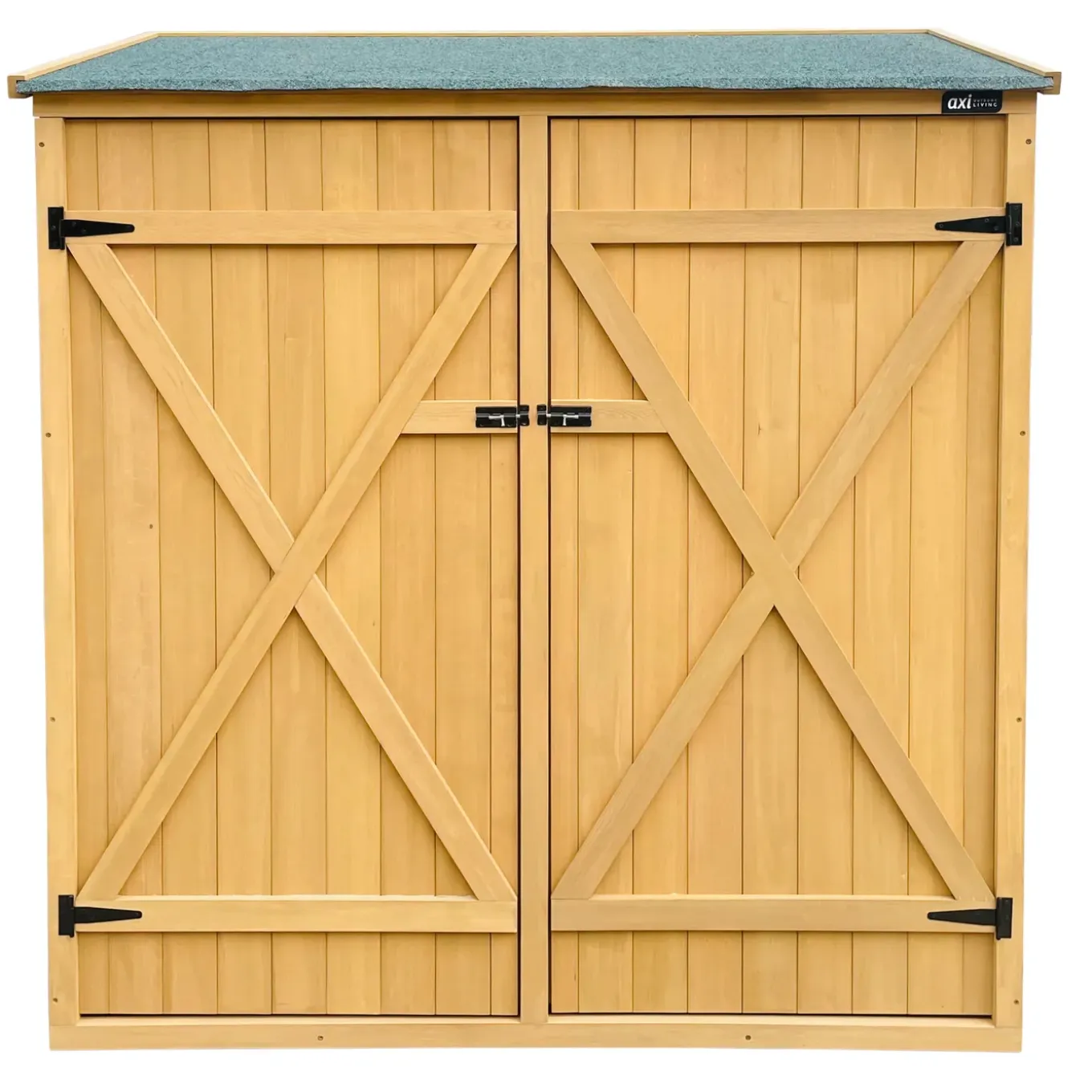 Axi Casper Opbergkast - Bruin 149 X 78 X 164 Cm - Hout
