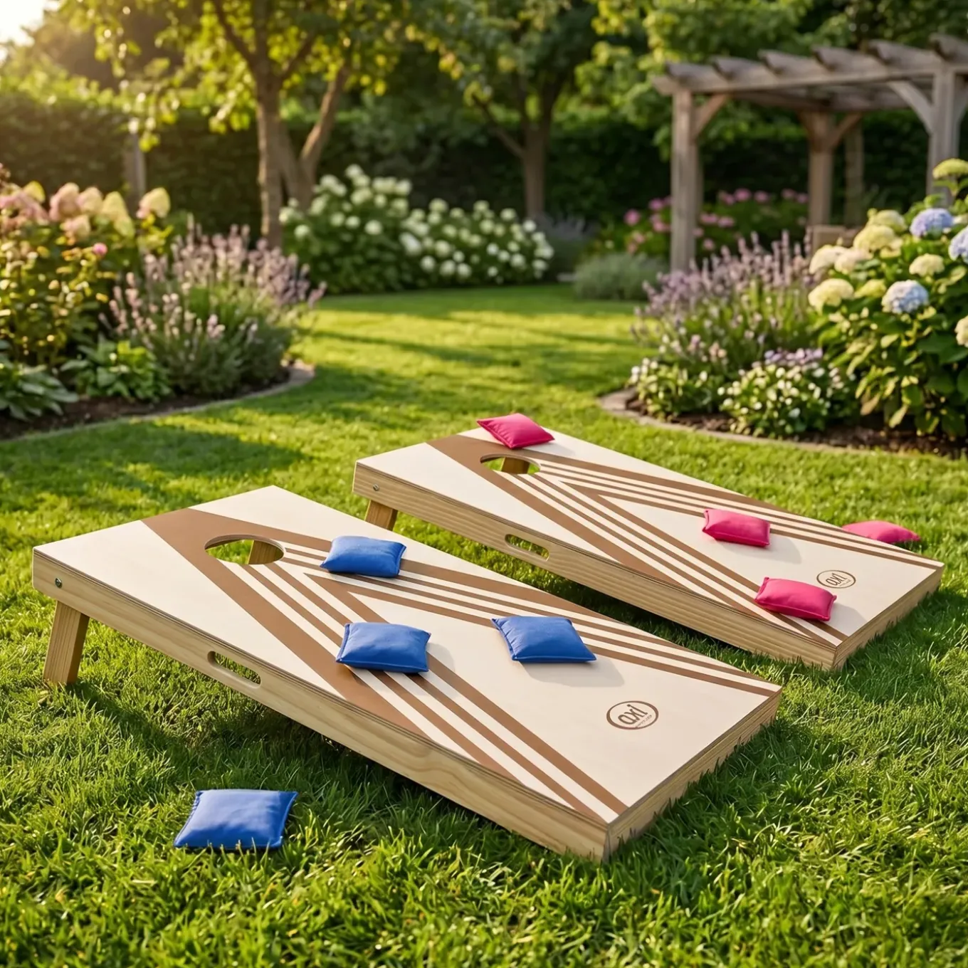 Axi Cornhole Set Plus - 2 Borden - 120x61 Cm