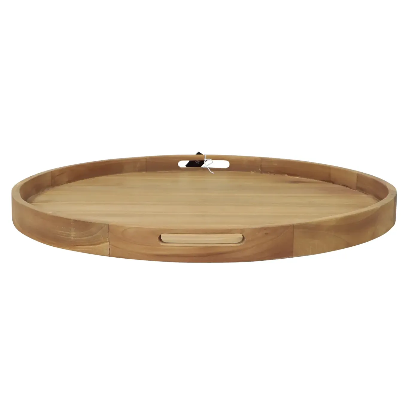 Axi Dewi Dienblad - Teak Hout - Rond - Diam. 80 Cm