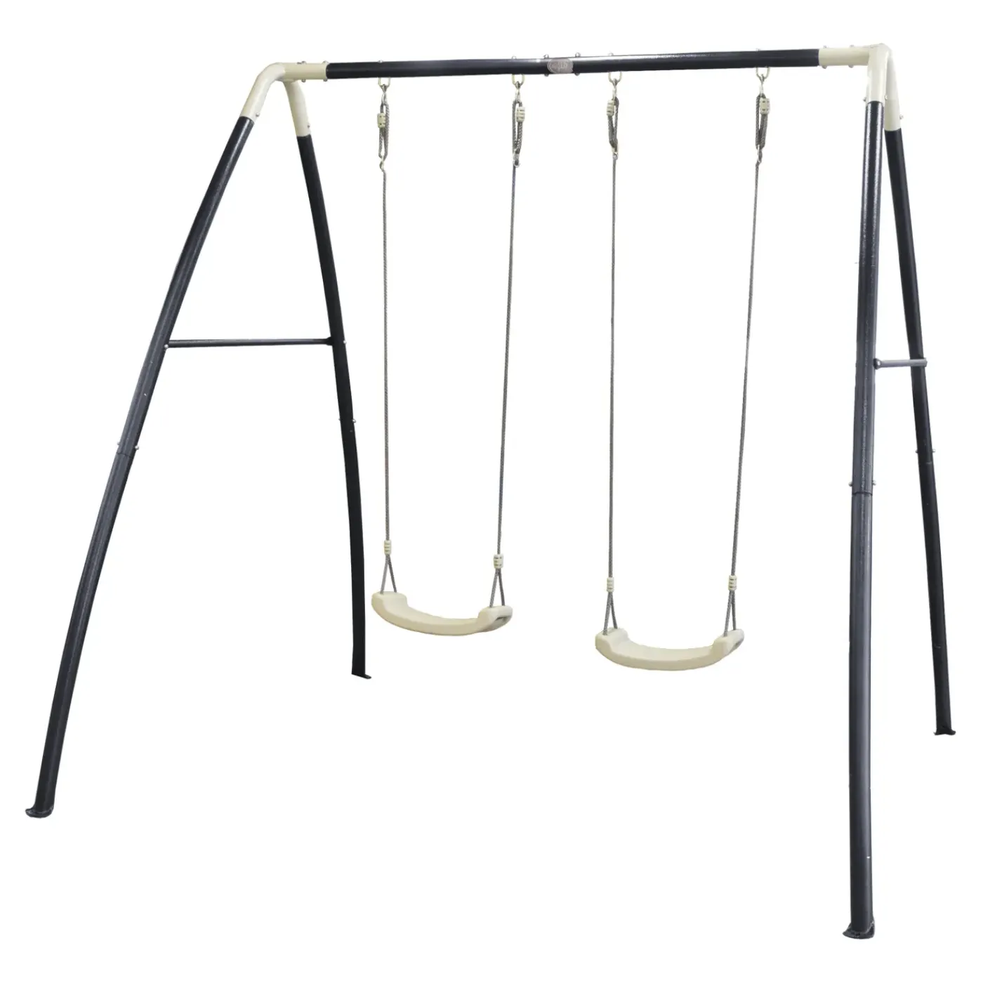 AXI Dubbele Schommel 210x210x217 Cm Metaal Grijs