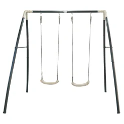 AXI Dubbele Schommel 210x210x217 Cm Metaal Grijs