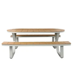 Axi Jax Picknicktafel - 2 Banken - Ovaal - 6 Personen