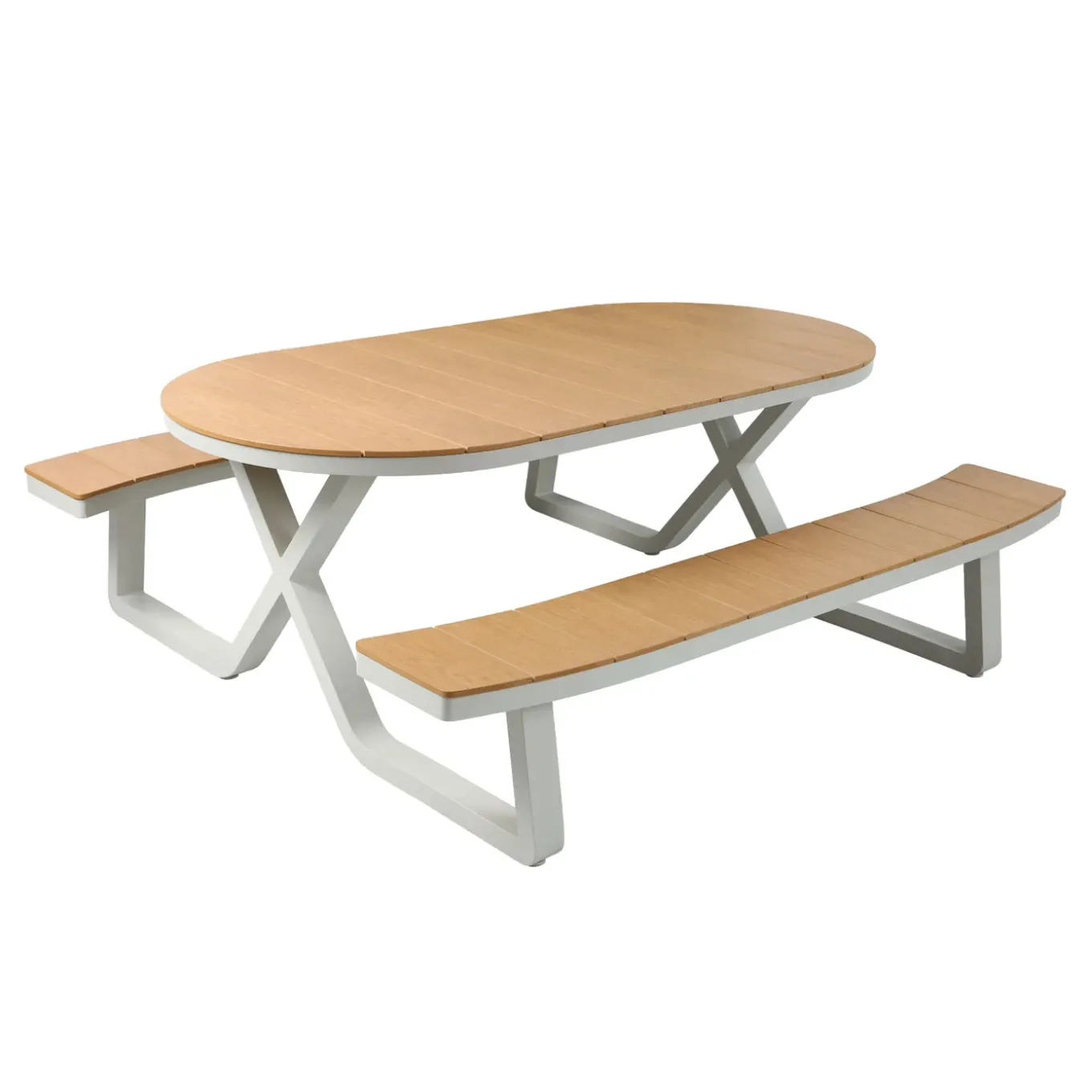 Axi Jax Picknicktafel - 2 Banken - Ovaal - 6 Personen