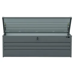 Axi Miles Metalen Opbergbox - 1000 - Antraciet - 185 X 82 X 75 Cm.