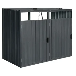 AXI Owen Containerombouw Van Metaal Antraciet Voor 2 Containers