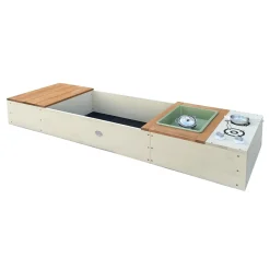 Axi Pippa Zandbak Van Hout - 160 X 50 X 20 Cm - Beige/bruin