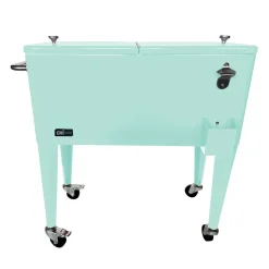 AXI Retro Cooler 92x43x89cm Metaal Mint