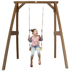 Axi Schommel 160x181x207cm Vrijstaande Schommel Hout Bruin