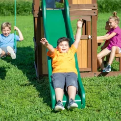 Backyard Discovery Lakewood Speeltoestel - Glijbaan - Speeltoren Hout