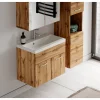 Badplaats Badkamermeubel Montreal 60cm Complete Set Met Spiegelkast - Eiken