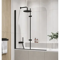 Badplaats Badwand Austin 120 X 140 Cm - Zwart - Nano Coating