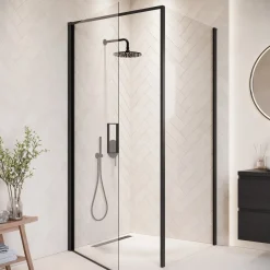 Badplaats Douchecabine Alava 90 X 90 X 190 Cm - Zwart - Nano Coating