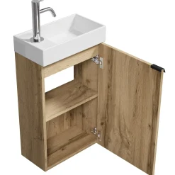 Badplaats Toiletmeubel Apollo 40cm - Licht Eiken