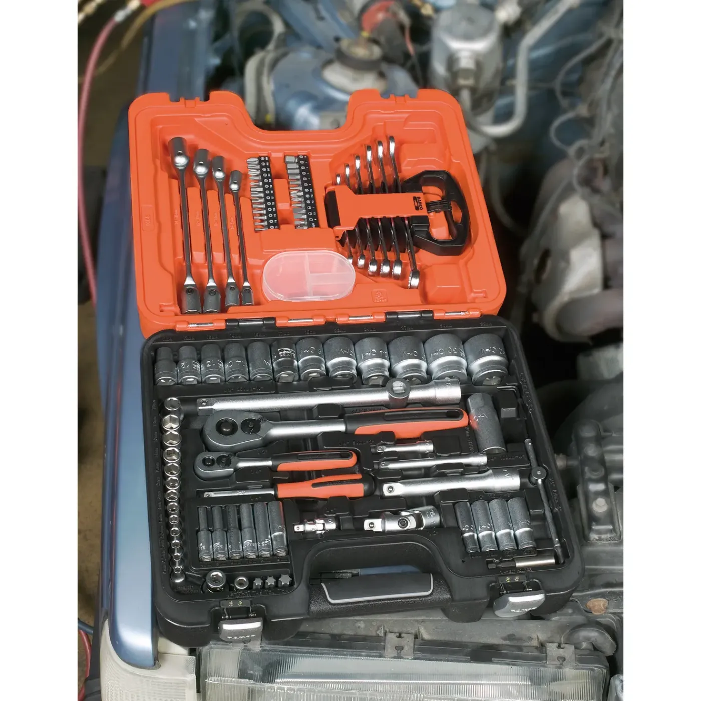 Bahco dopsleutelset S910 – 92 stuks