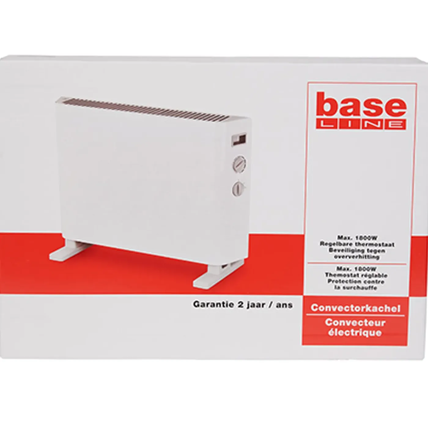 Baseline convector CH505 1800W wit