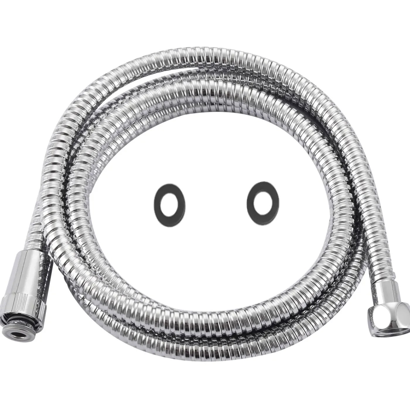 Baseline Doucheslang - Anti-torsie - Universeel - Chroom - 200cm