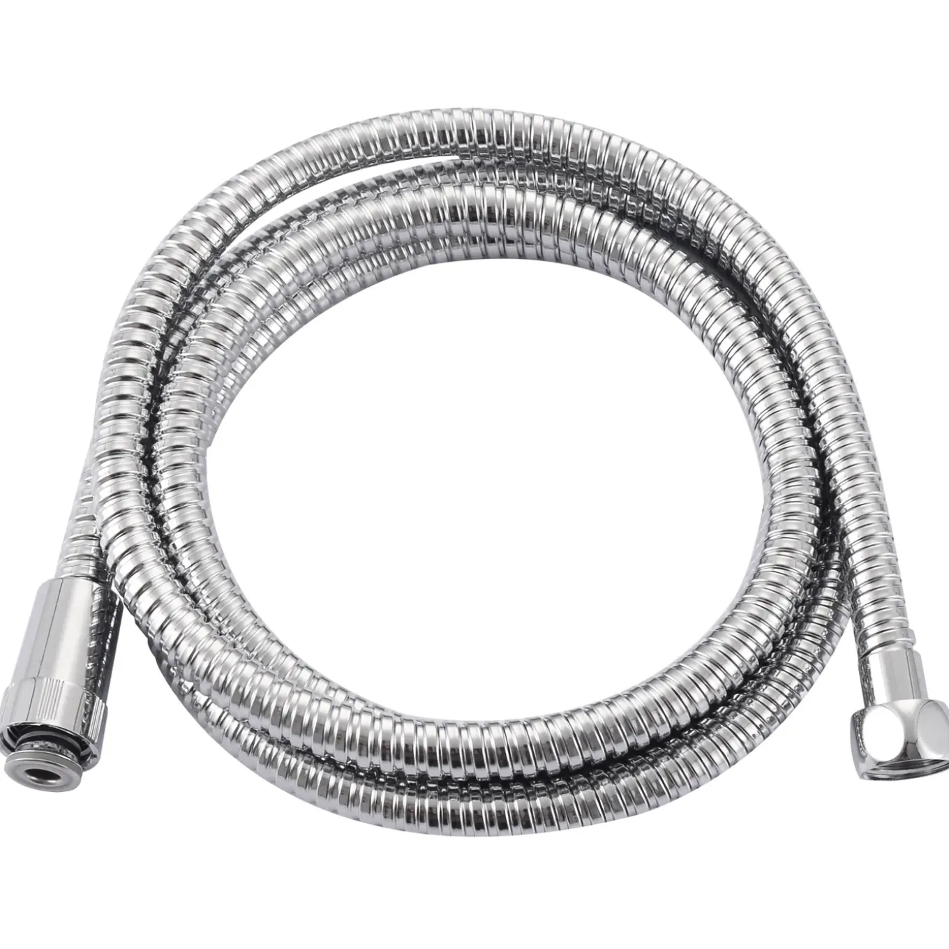 Baseline Doucheslang BASELINE - Anti-torsie - Universeel - Chroom - 150cm