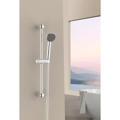 Baseline Doucheslang BASELINE - Anti-torsie - Universeel - Chroom - 150cm