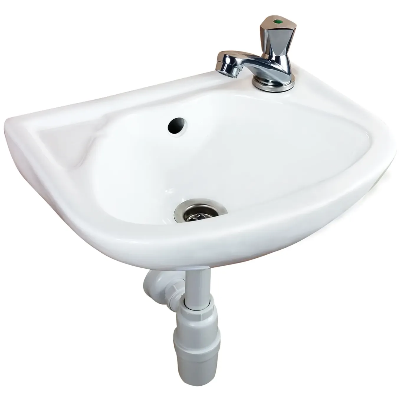 Baseline Fonteinset Baseline - Keramiek - Rond - Wit - 37x29x12cm