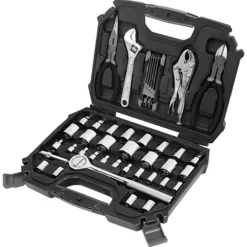 Baseline gereedschapset dopsleutels – 45 stuks