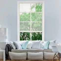 Baseline horizontale jaloezie PVC wit 120x130cm