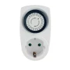 Baseline mechanische timer 24-uurs mini Schuko IP20 wit