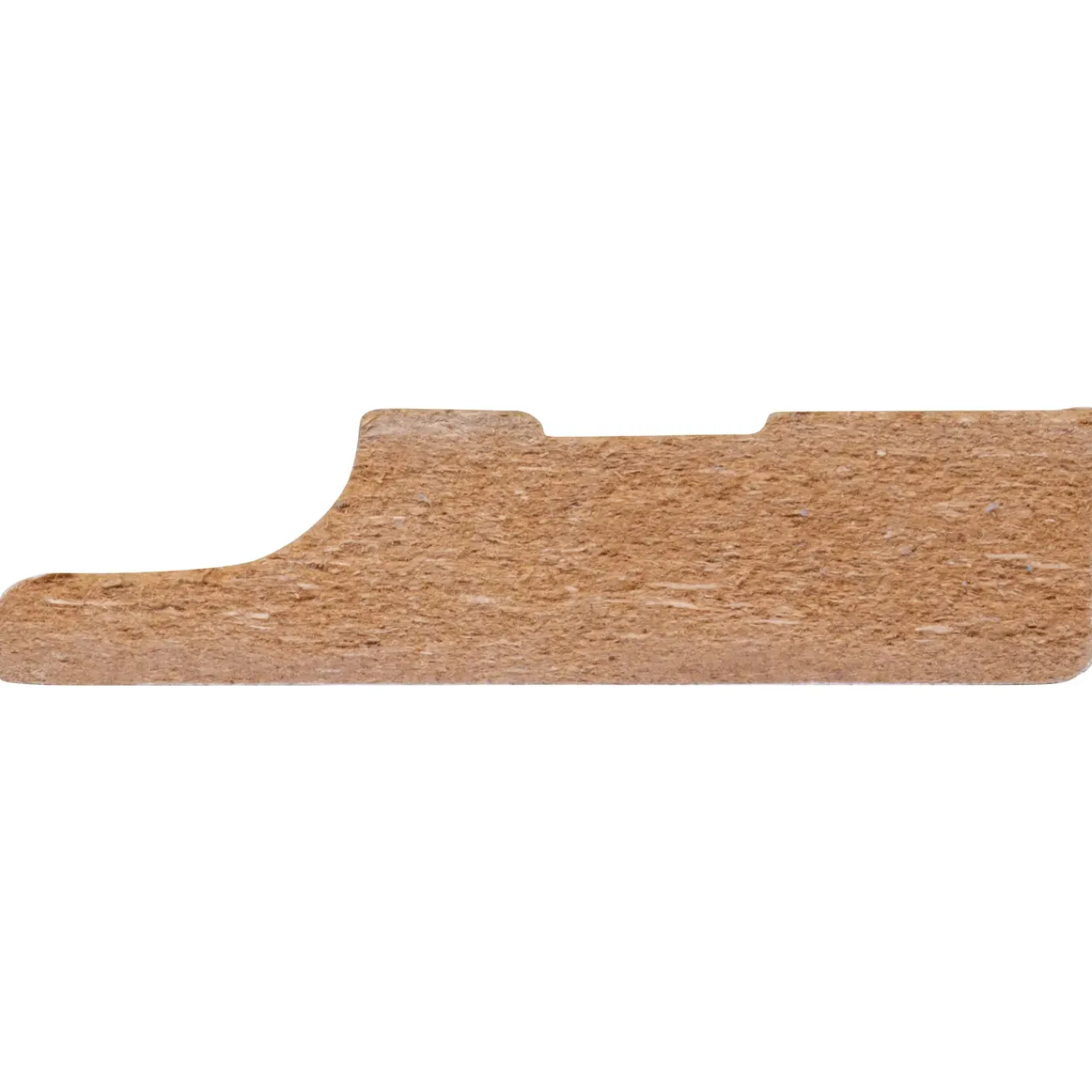 Praxis Baseline Muurplint Budget Cubic - Wit - MDF - Folie - 240cm - 14x60mm