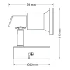 Baseline spot Torino chroom GU10 5W