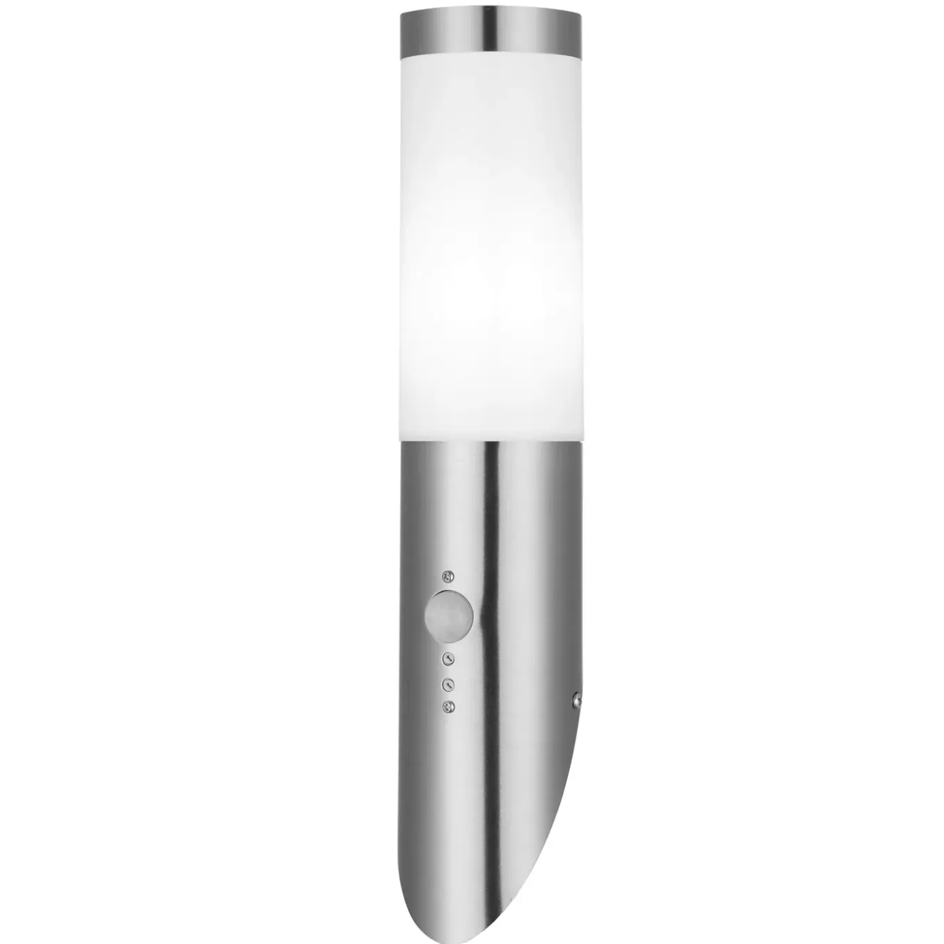 Baseline wandlamp Valencia rvs E27 met sensor