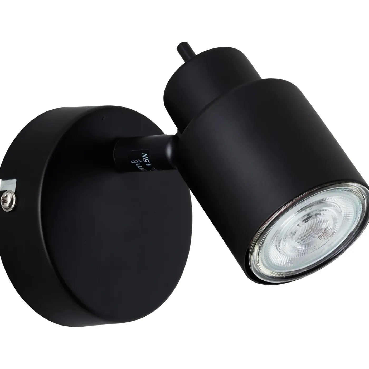 Baseline Wandlamp Verona - Zwart - GU10