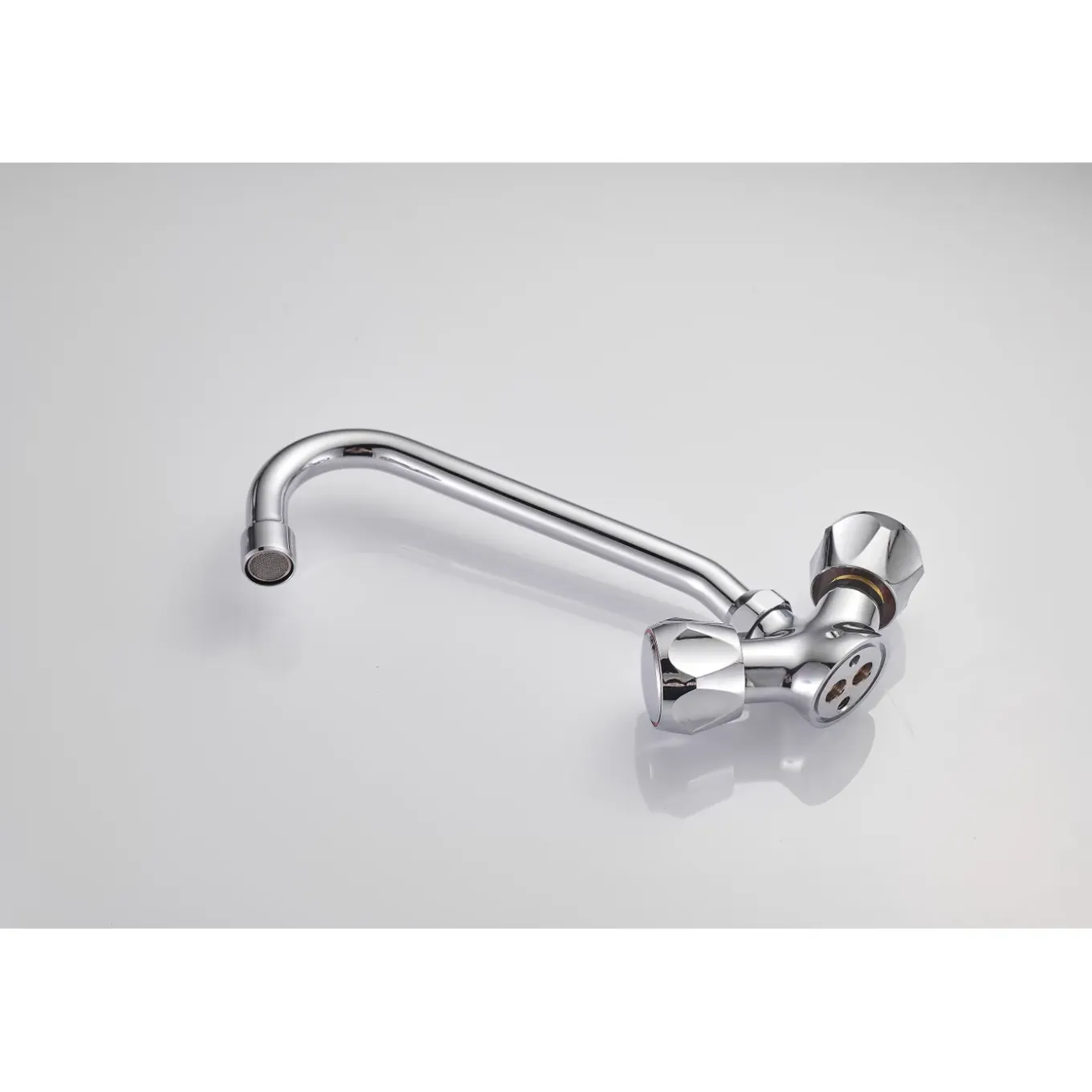Baseline Wastafelmengkraan - Hoge uitloop - Draaibaar - Chroom - 25,0cm