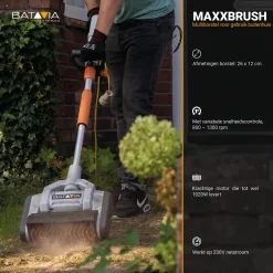 Batavia Maxxbrush Multi-borstel 1020w 26 Cm - Incl. Q - Link Verlengkabel - 15 M