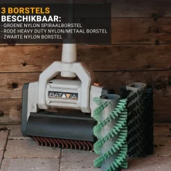 Batavia Maxxbrush Multi-borstel 1020w 26 Cm - Incl. Q - Link Verlengkabel - 15 M