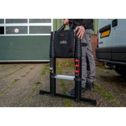Batavia Telescoopladder - 13 treden - Kunststof - max. 150kg belasting
