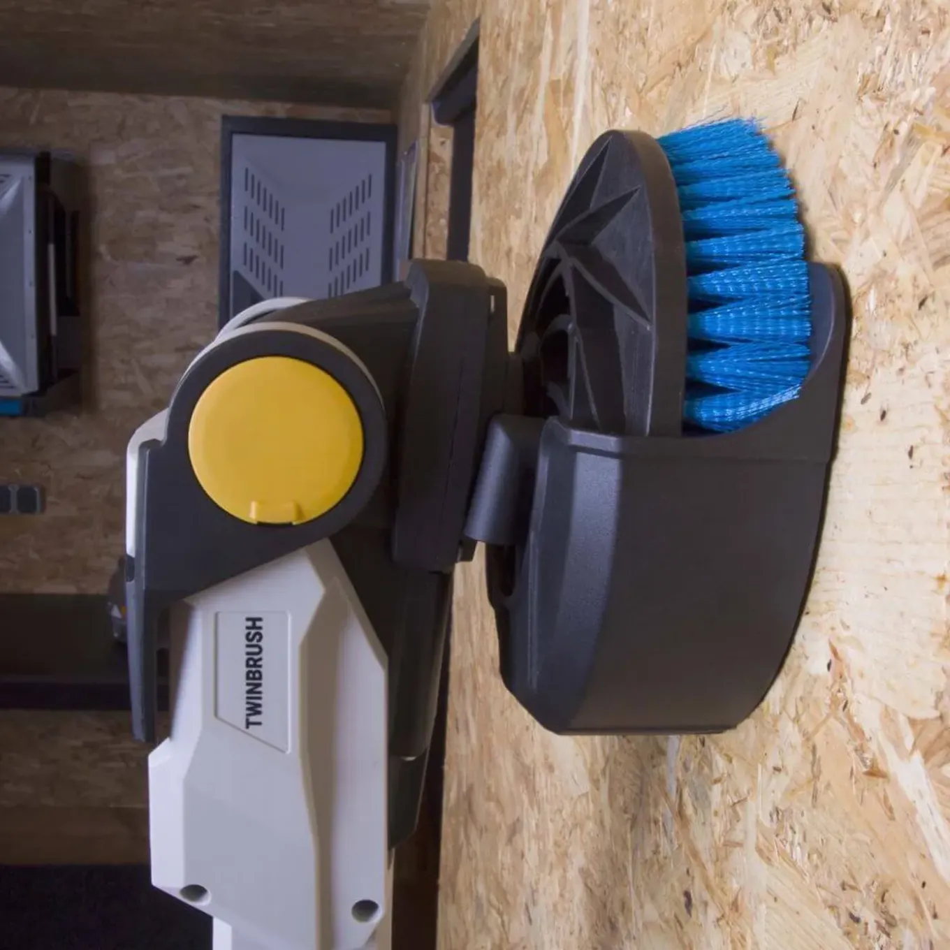 Batavia Twin Brush Muurbeugel / Opberghouder