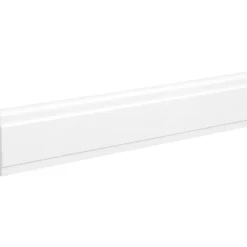 Belegstuk grenen wit gelakt 13x70mm 270cm